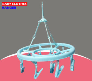 Round Plastic Hanger For Baby Cloth