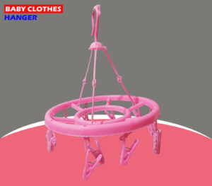 Round Plastic Hanger For Baby Cloth