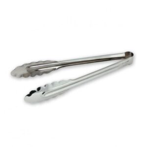 Stainless Steel BBQ Tongs Salad Bread Clamp Kitchen Meat Food Clip Barbecue Tool Tongs 230mm