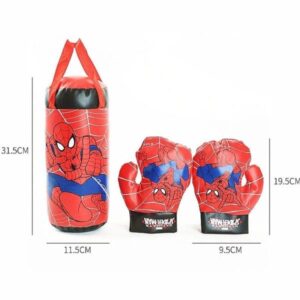 14" Punching Bag For Kids With 2 Hand Gloves