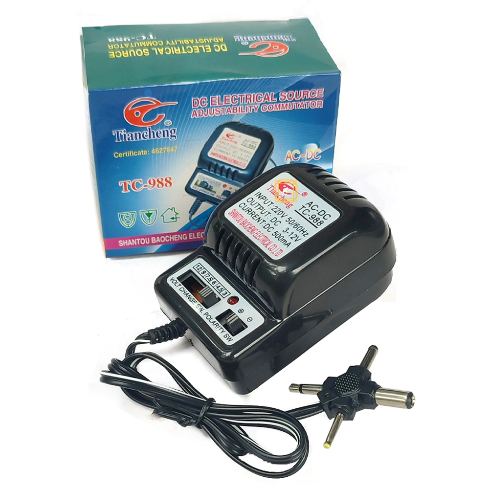 12V 500mA AC To DC Electr-1